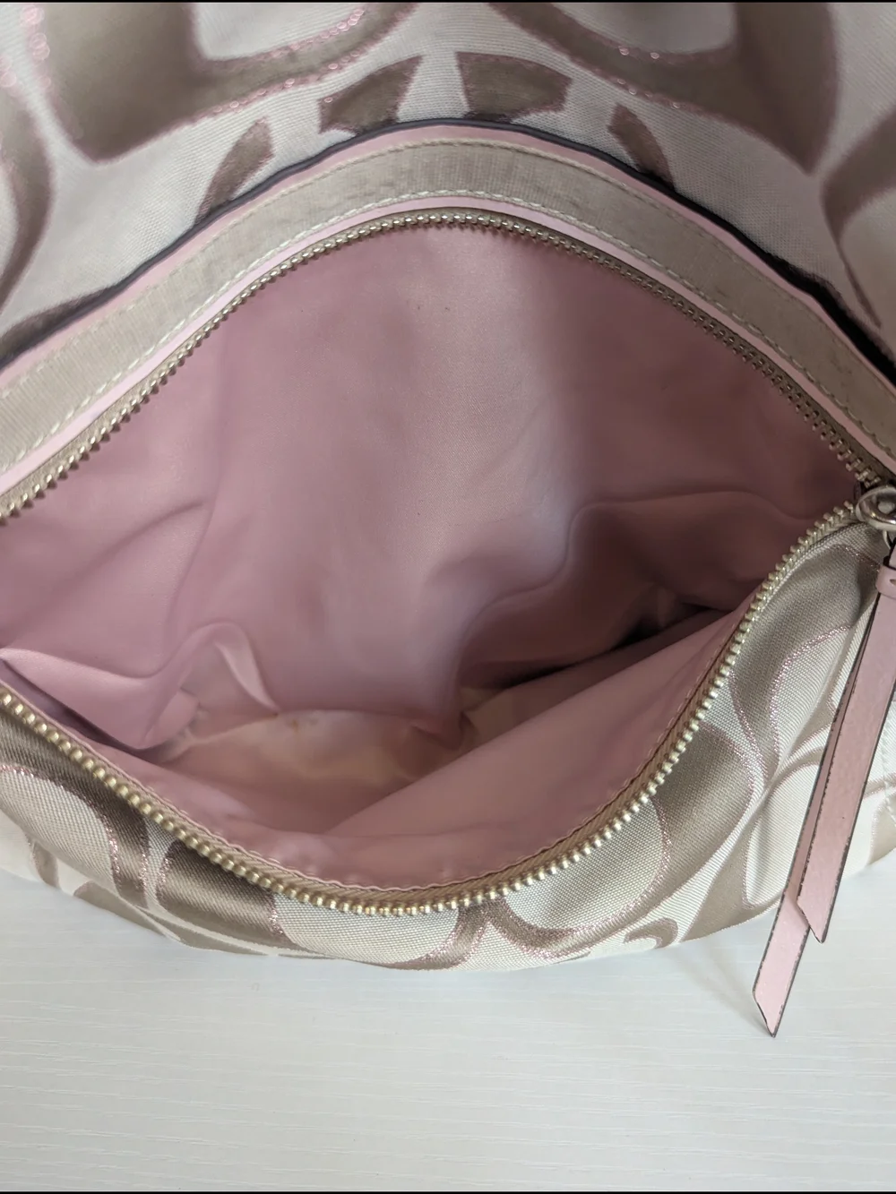 Coach poppy metallic
